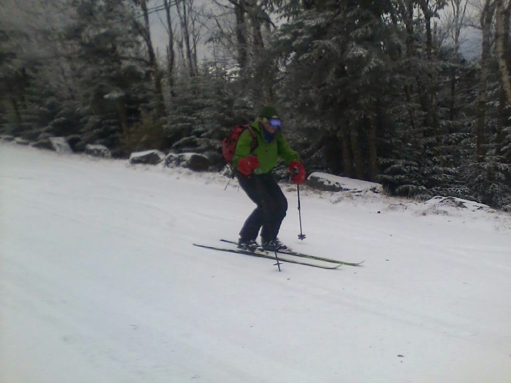 First Skiing at Whiteface
