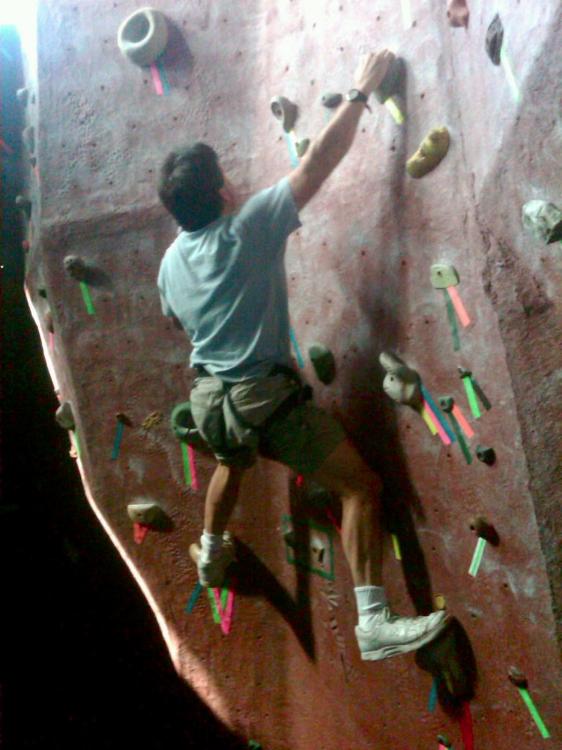 Practice Climbing Wall