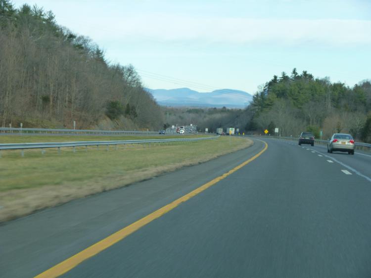 The Catskills from the Thruway