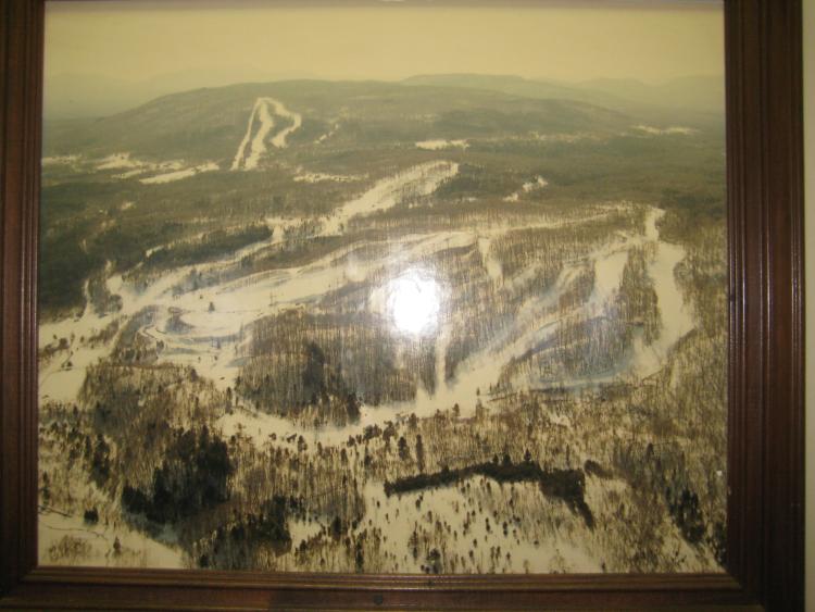 Older aerial view of the trails