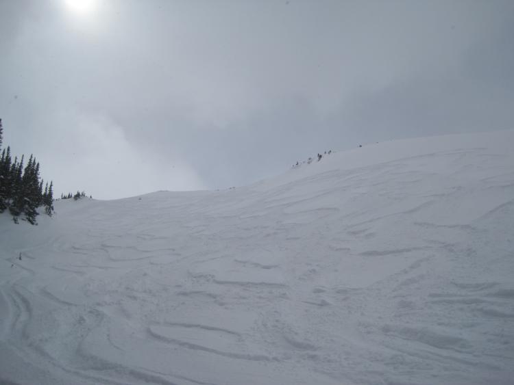 powder day in the Cirque