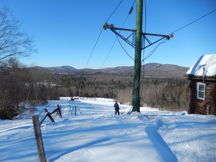 Top of T-bar