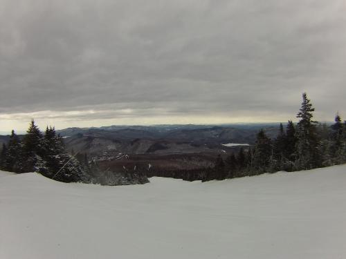 Nobody but, us, the snow, the sky, the trees.