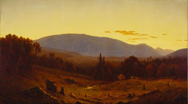 Title  Hunter Mountain, Twilight  Creator  Sanford Robinson Gifford  Date  1864