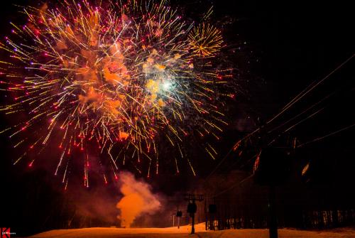 Fireworks in the Arena