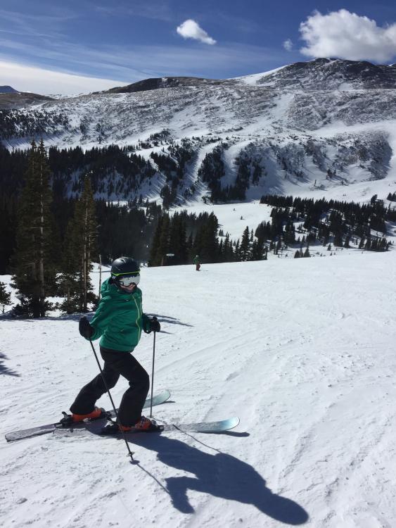 Zoe top of lift 6 Breck