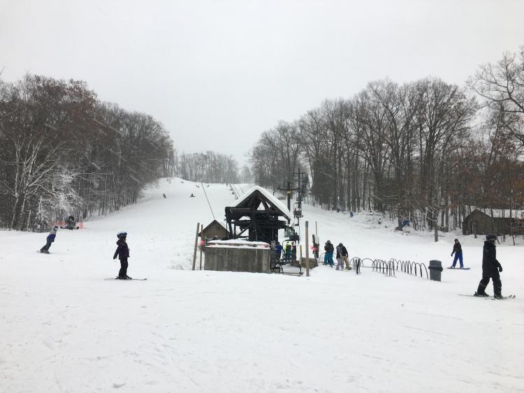 Caberfae Peaks Shelter double lift 